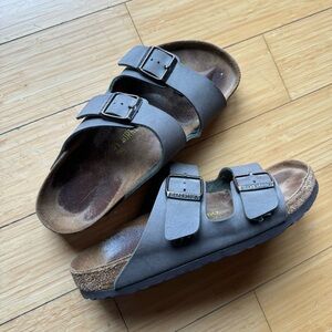 Men’s grey Birkenstock Sandals